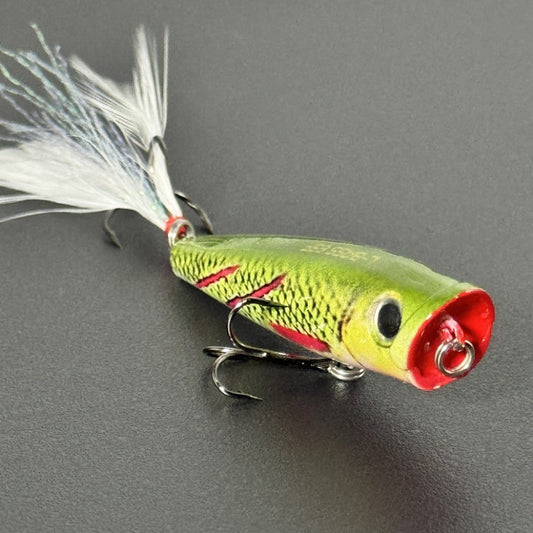 Wobbler Black Fox L-Bass Popper 65F 65mm 6.0g 0.0-0.1m #40