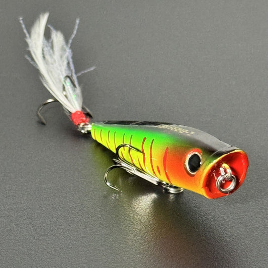 Wobbler Black Fox L-Bass Popper 65F 65mm 6.0g 0.0-0.1m #43